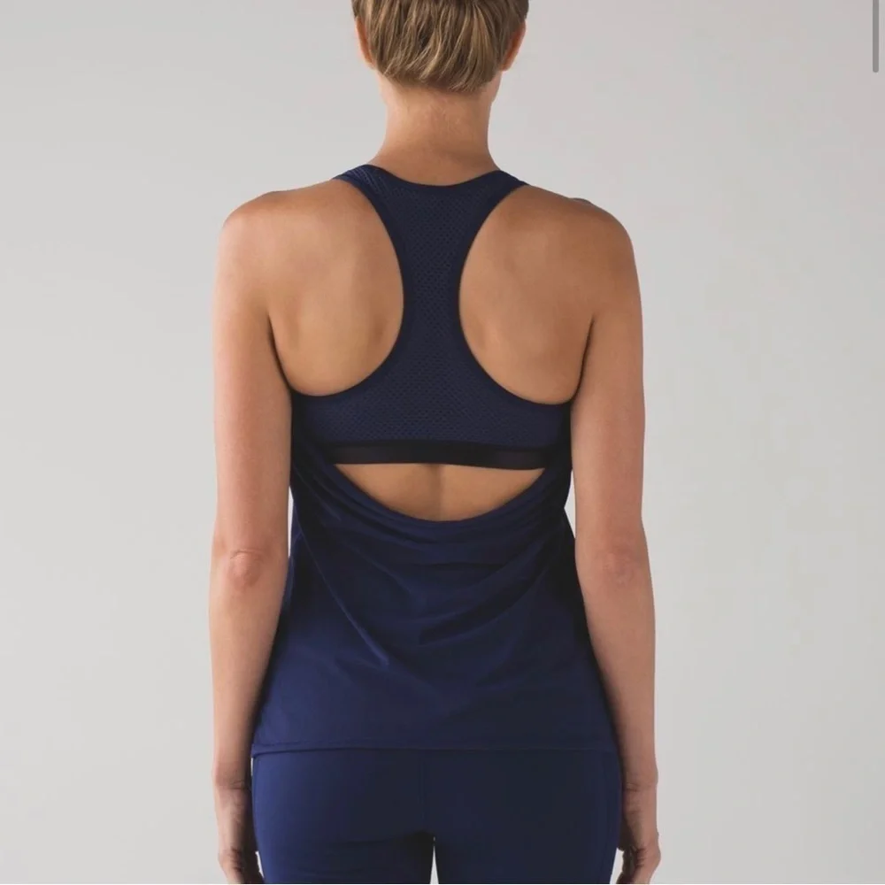 Lululemon Fit Physique Tank in Hero Blue